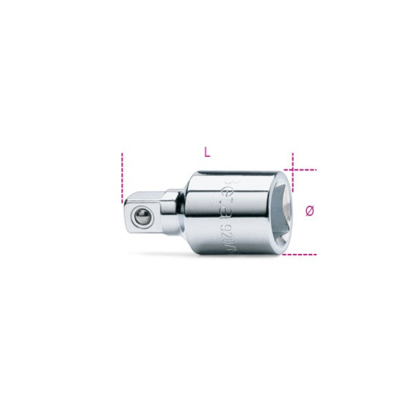 Adaptador llave de vaso Beta 1/2"Hx3/8"M