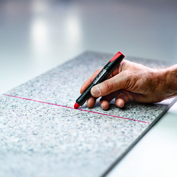 Estuche de 4 recambios rojos para marcador Pica Visor 991/40