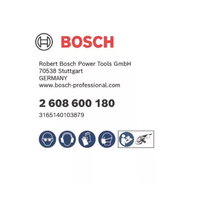 Vaso de Amolar Bosch D-115 fino inclinado