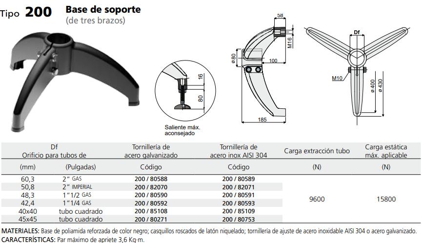 TRIPODE 50.8 C020082071