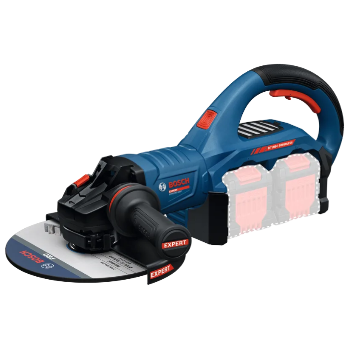 Amoladora Bosch EXPERT EXWS18V2-230P | 2700W | 2x18V Biturbo