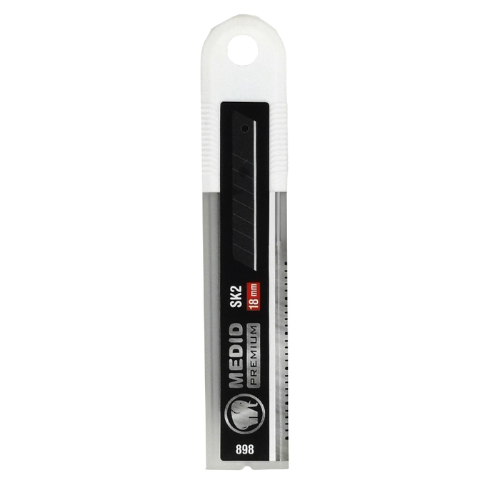 Cuchillas Cúter MEDID Seccionables 18 mm SK2 (Pack 10) | Ref. 898