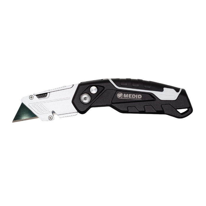 Cúter MEDID Plegable Metálico Premium Medid 18 mm SK2 | Ref. 505