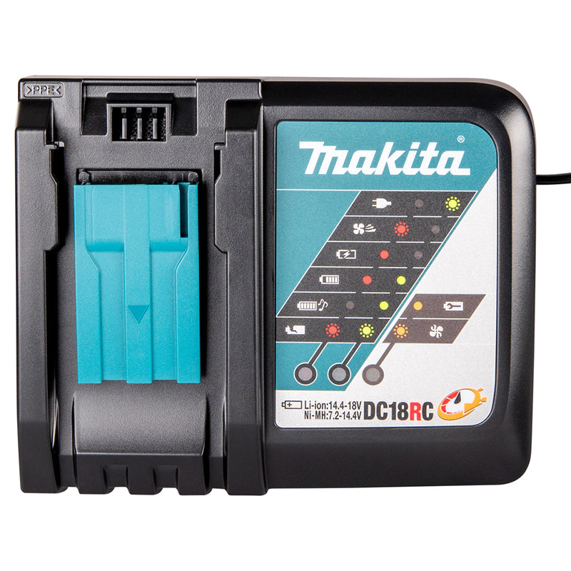 Cargador Rápido de baterías LXT Makita DC18RC