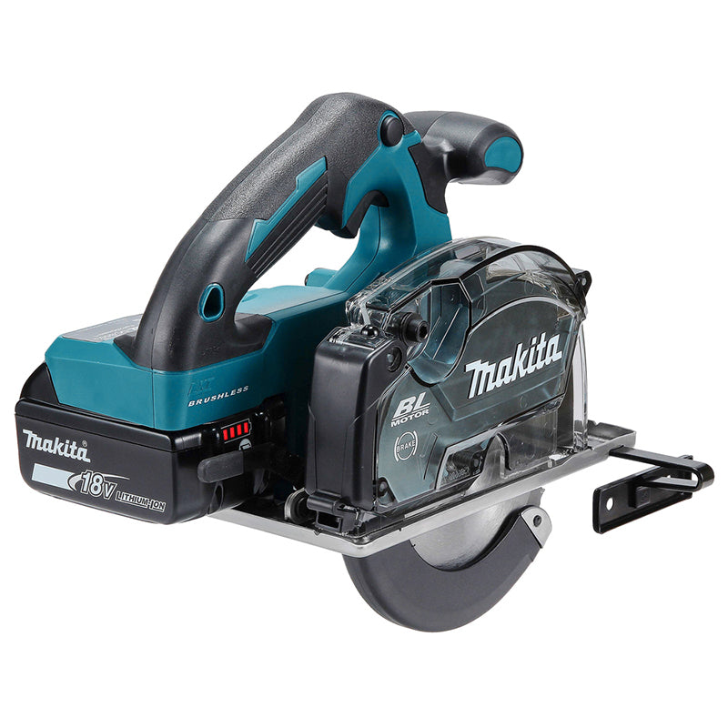 Cortador de metal Makita DCS553RTJ BL 18V 5,0Ah D-150