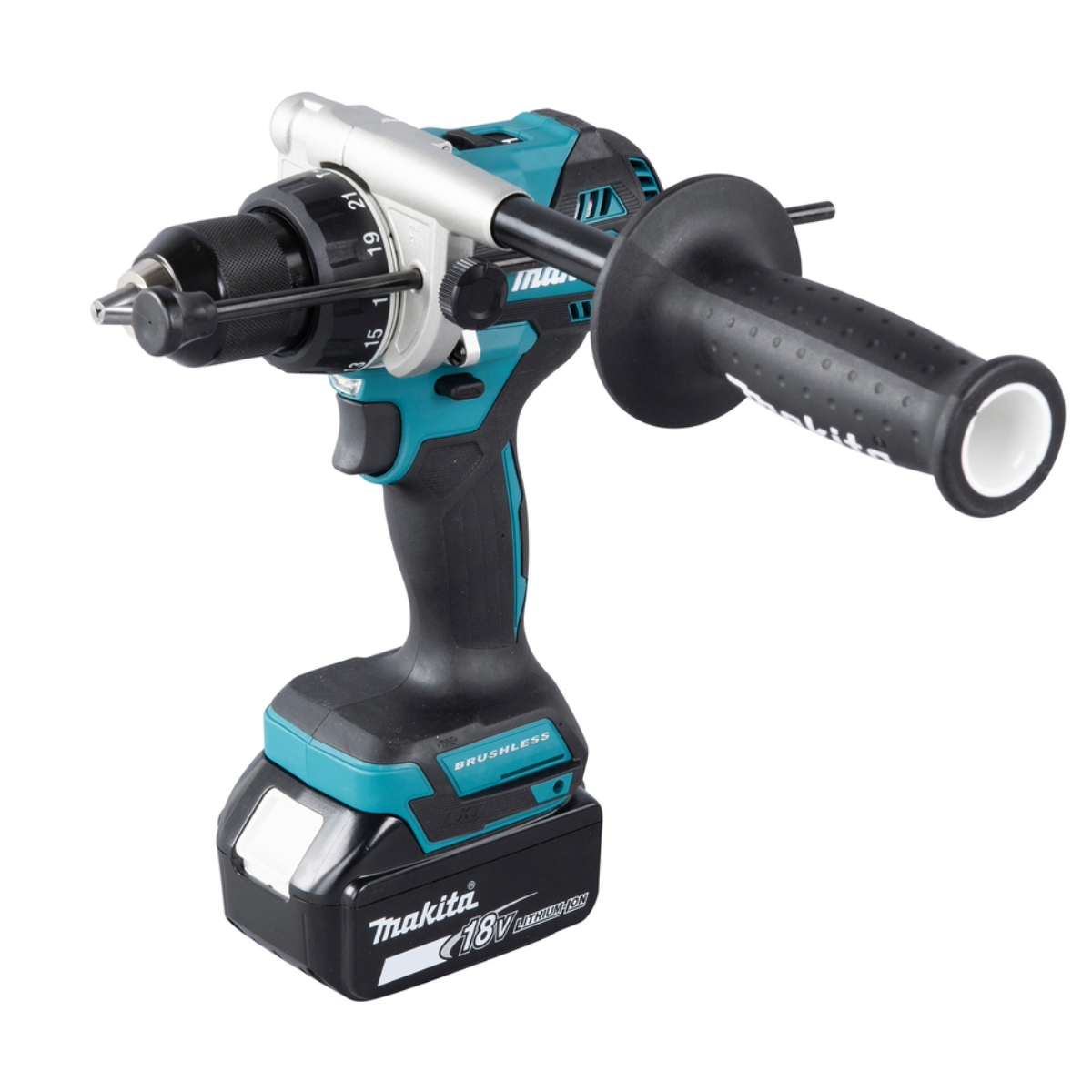 Taladro combinado Makita DHP486RTJ + 3 baterías 5,0Ah