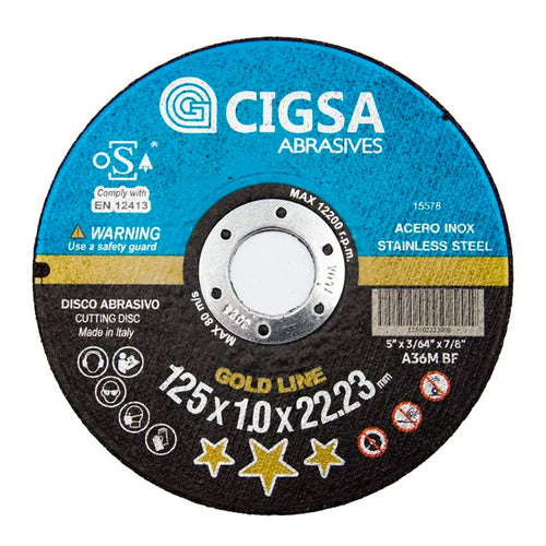 disco de corte 125mm