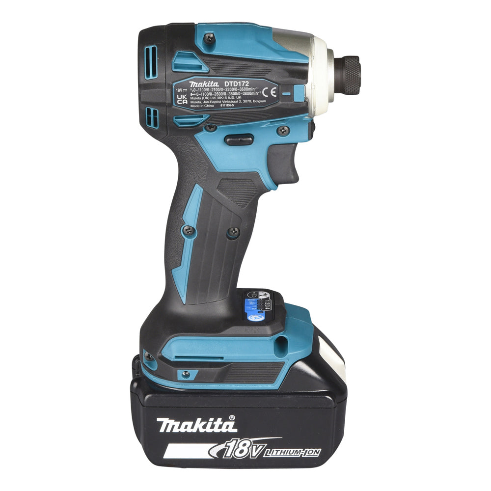 Atornillador de impacto Makita DTD172RTJ 18V 5.0Ah