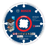 Disco de corte EXPERT Diamond Metal Wheel X-LOCK de 115 mm