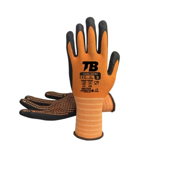 Guantes De Nitrilo 715Na Dotac Talla - 10