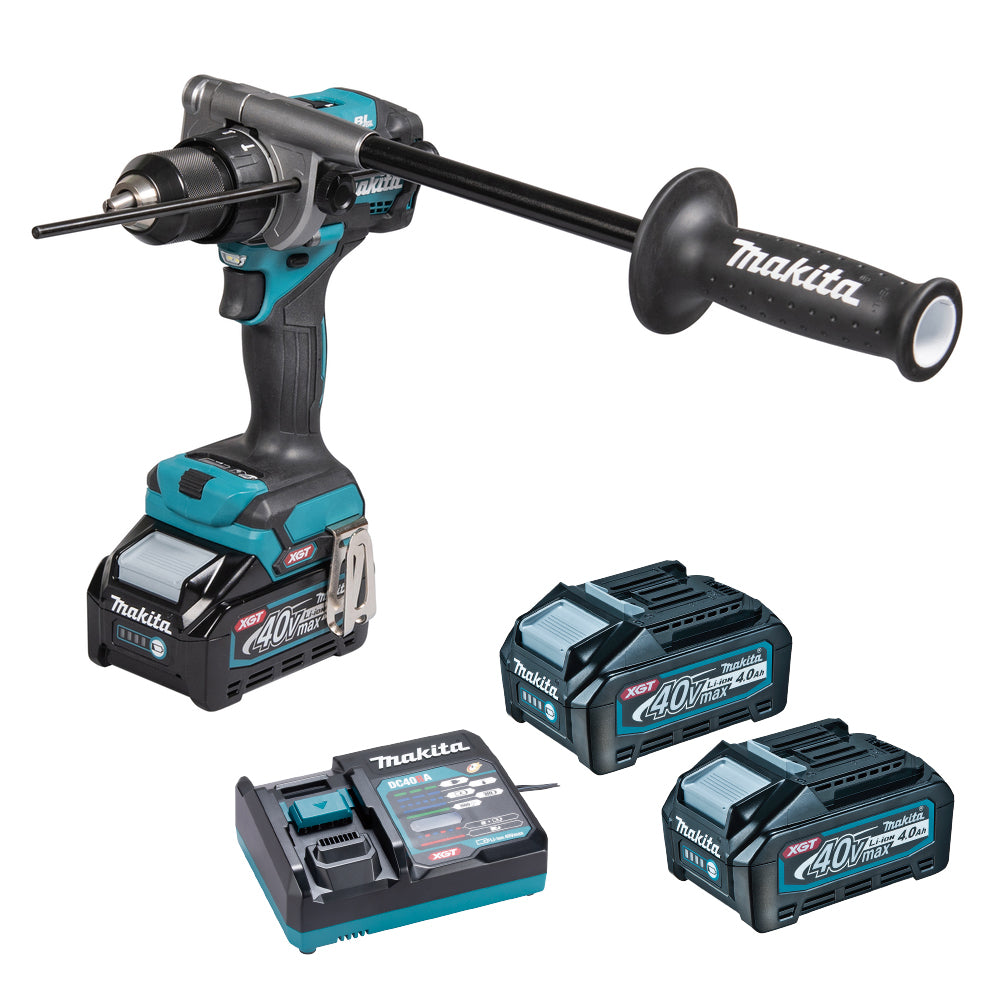 Taladro combinado Makita HP001GM201 40Vmax 4,0 Ah