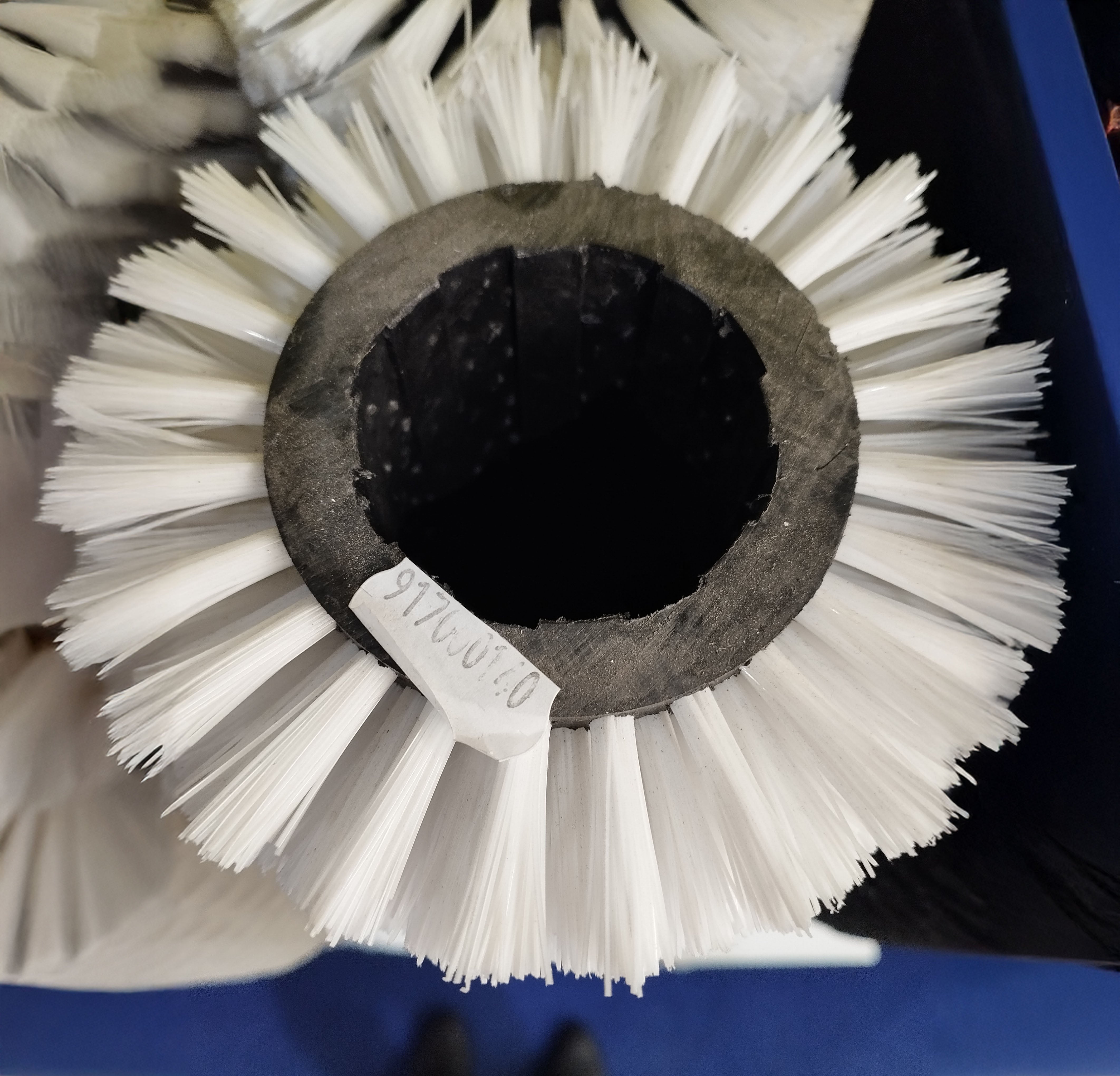 Cepillo Cilíndrico 250X66X118 PEX blanco 0,25