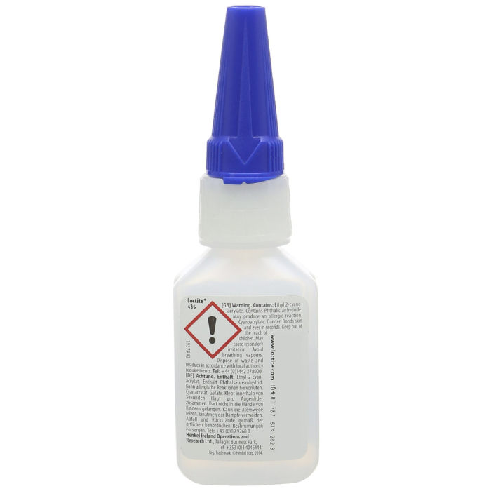 LOCTITE 435 Adhesivo instantáneo transparente tenaz 20g