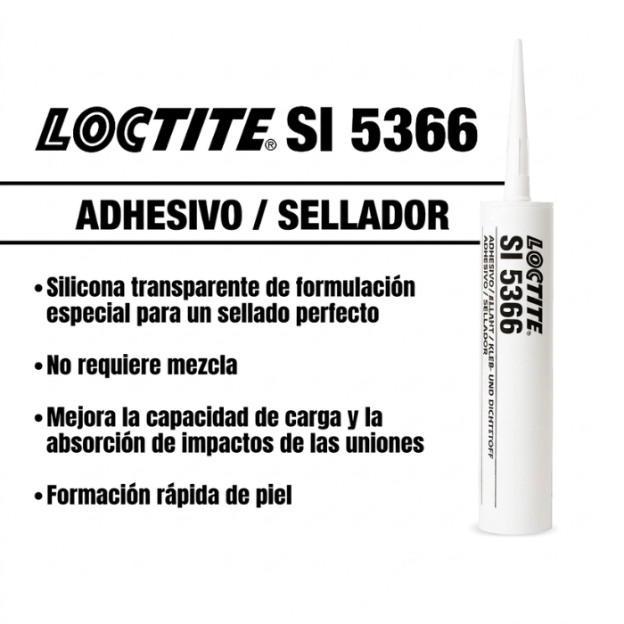 LOCTITE SI 5366 Adhesivo Sellador de Silicona 310ml