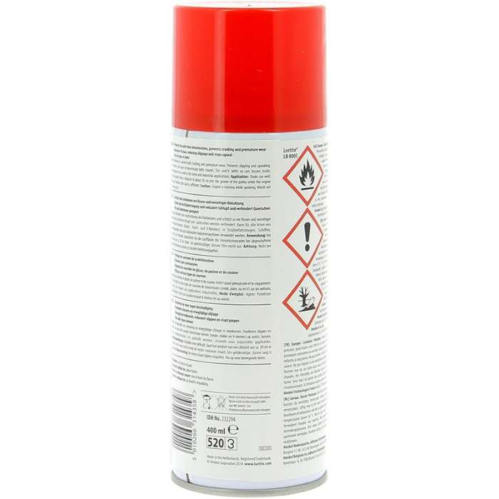 LOCTITE LB 8005 Protector de correas 400ml