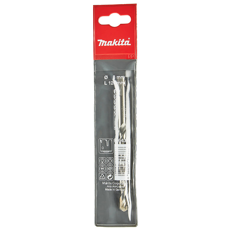 Broca de centrado Makita SDS-PLUS 8x120mm P-64347