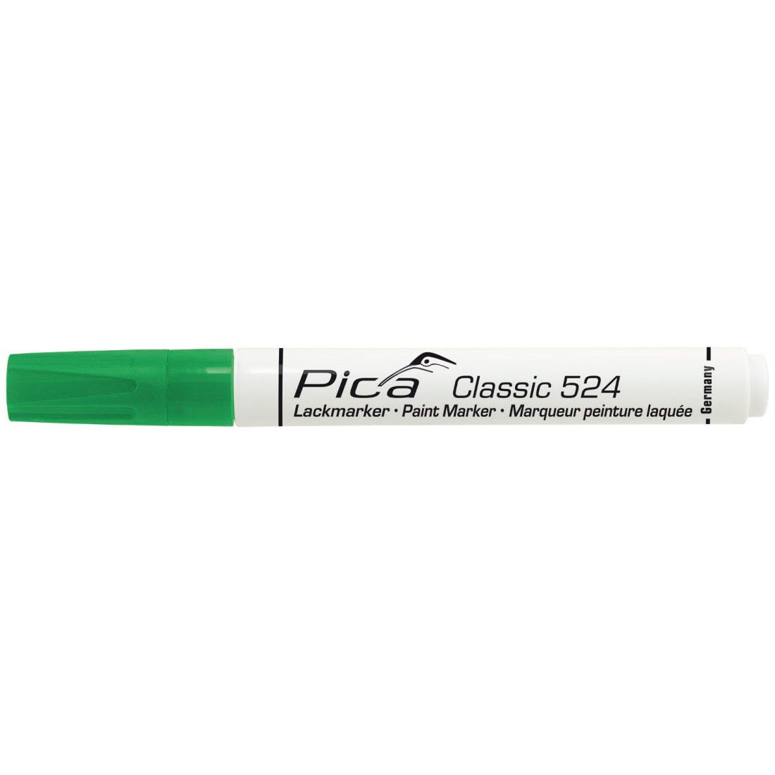 Marcador verde de pintura permanente PICA Classic 524/36