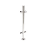 POTEAU AU SOL Ø43X1,5X1000 4 PINCES A-316BA BOUCHON