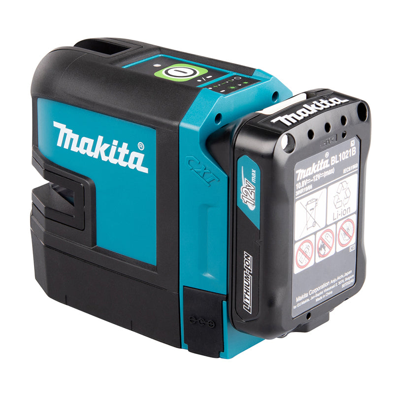 Nivel Láser Cruz Makita SK106GDZ 12V Verde