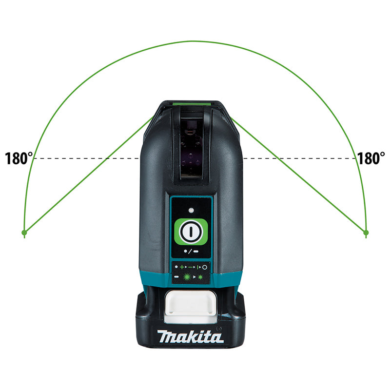 Nivel Láser Cruz Makita SK106GDZ 12V Verde