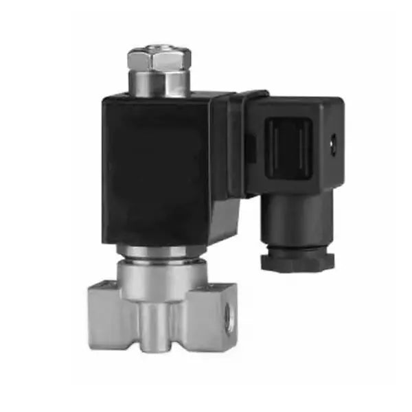 Electroválvula 2/2 abierta Vitón cuerpo inox A316 1/4" Alren Serie SLP