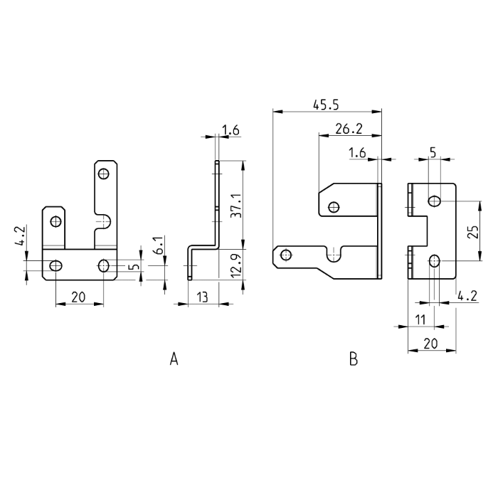 Soporte Presostato Dig. SWCN-B