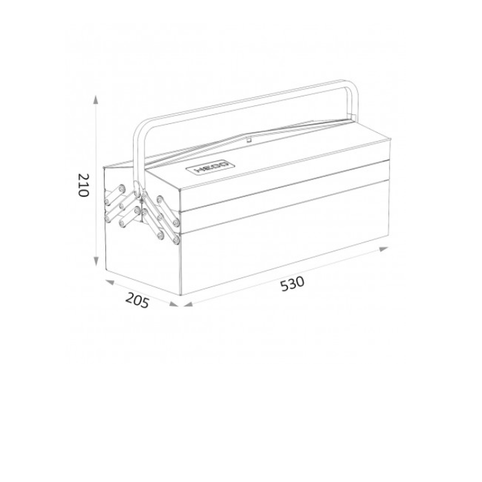 Caja De Herramientas Heco 108 7