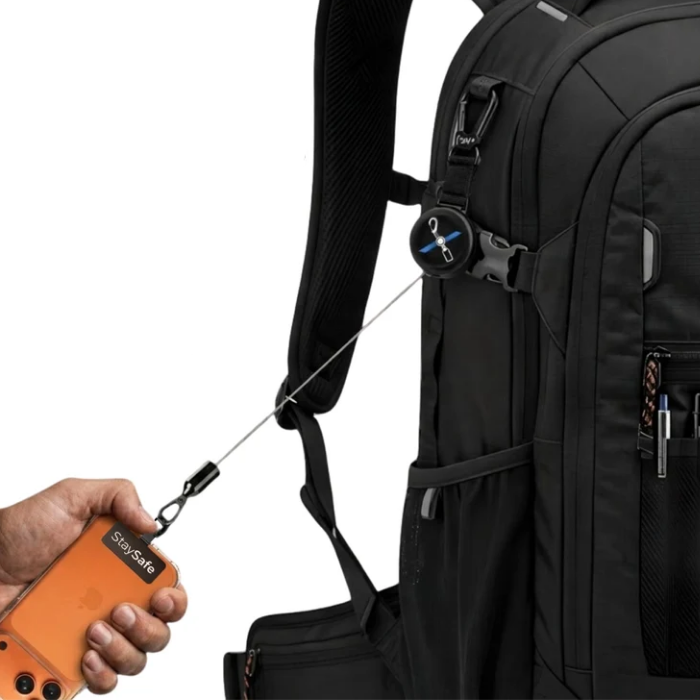 Sistema de Sujeción Antirrobo para Herramientas y Móvil | StaySafeX