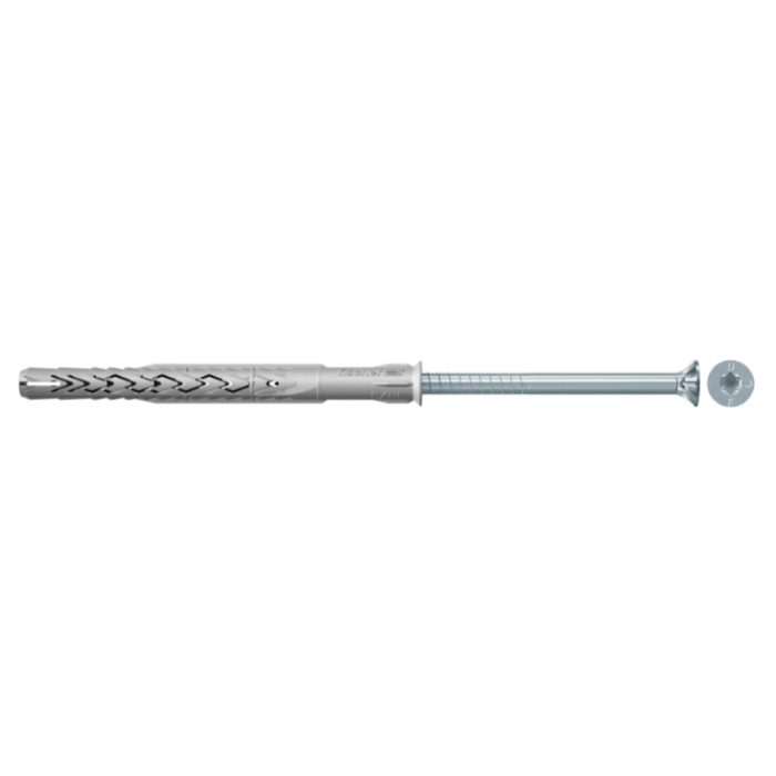 Taco con tornillo Fischer SXRL zincado