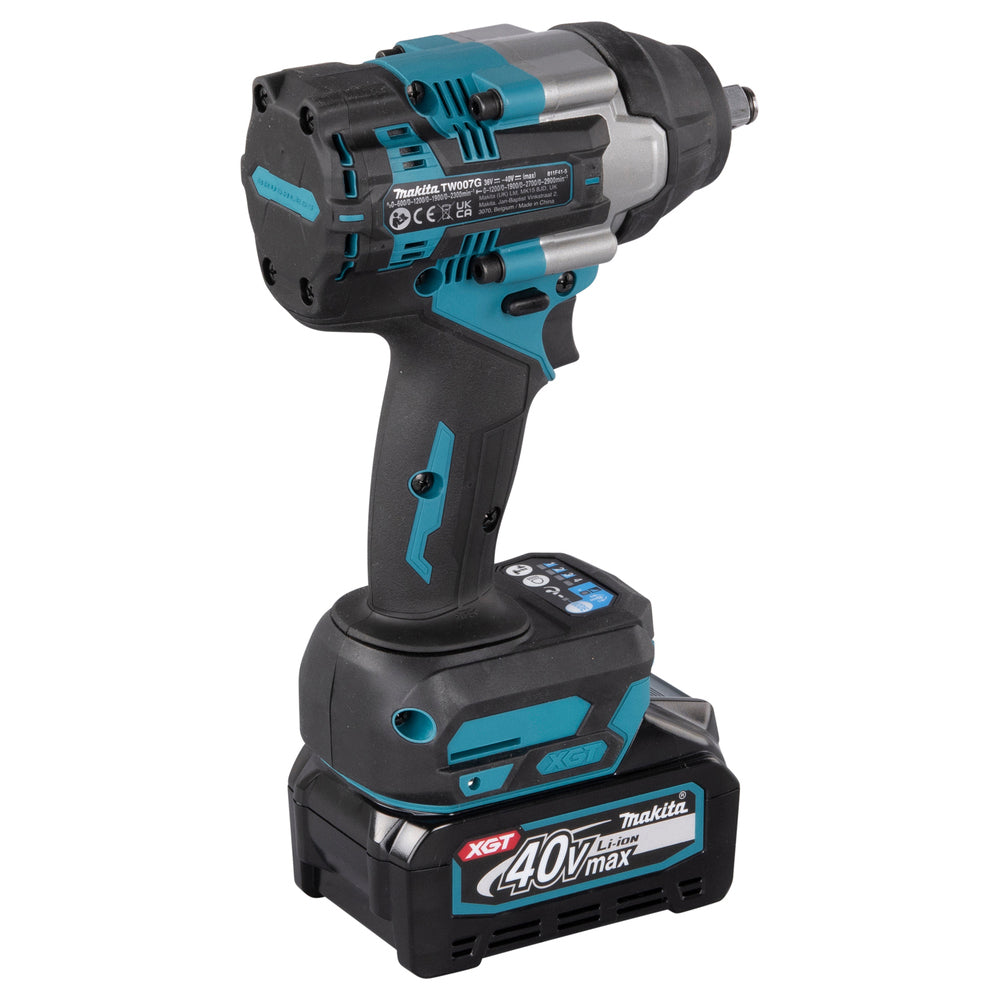 Llave de impacto Makita XGT® | 40Vmax 1/2" 760Nm TW007GZ