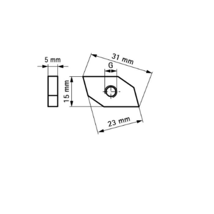 Tuerca Soporte BIS 651A WM0-35