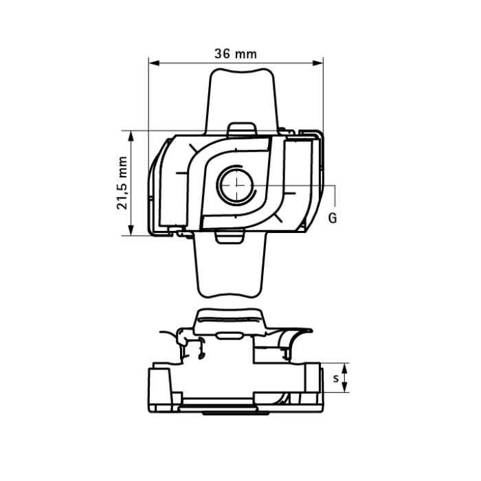 Tuerca Soporte Bis RapidStrut®