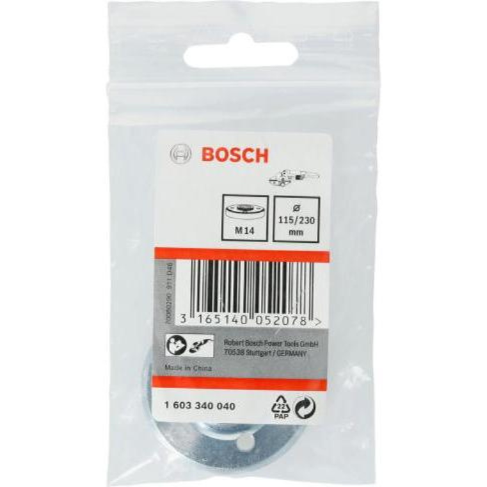 Tuerca de sujeción amoladora Bosch referencia 1603340040
