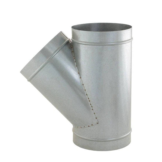 Te de 45º de chapa galvanizada