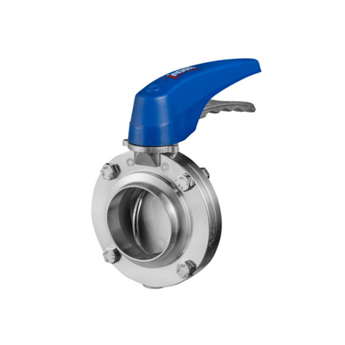 Vanne papillon Inoxpa A480 DIN M/M 304L VMQ NW65