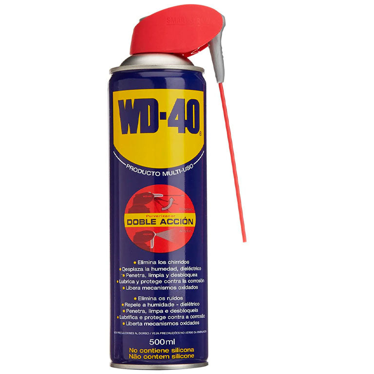 Spray Multiusos WD-40 DOBLE ACCIÓN 500 ML