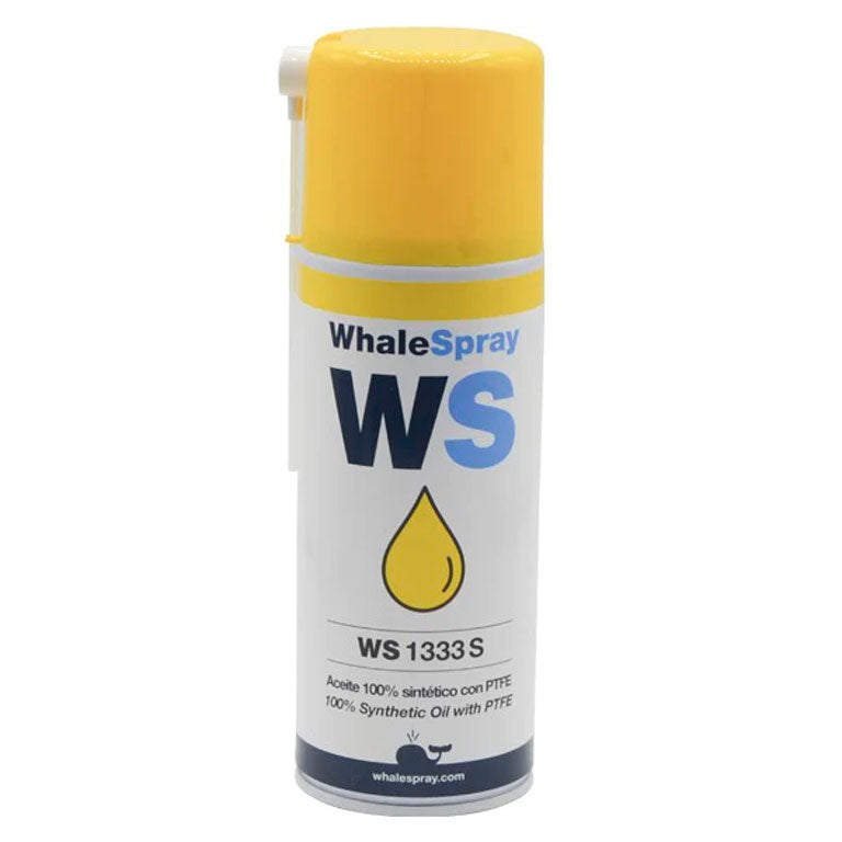 Spray Lubricante Sintético con PTFE WHALE SPRAY 1333S 400ML