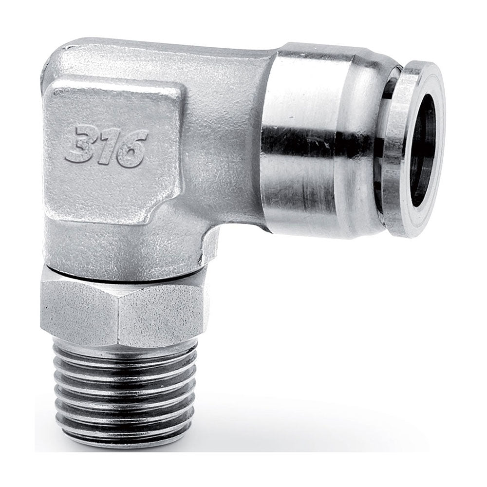 Racor rápido codo cónico giratorio Camozzi Modelo X6520