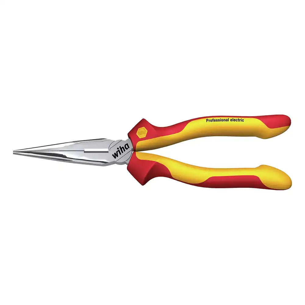 Alicates de boca semi-redonda recta 1000V Wiha 200mm 26727