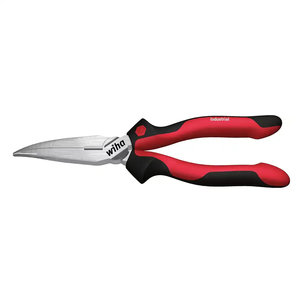 Alicates de boca semi-redonda curva Wiha 200mm 32328