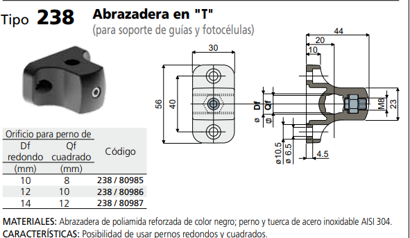 CRUCETA DF10 M8 C023880985