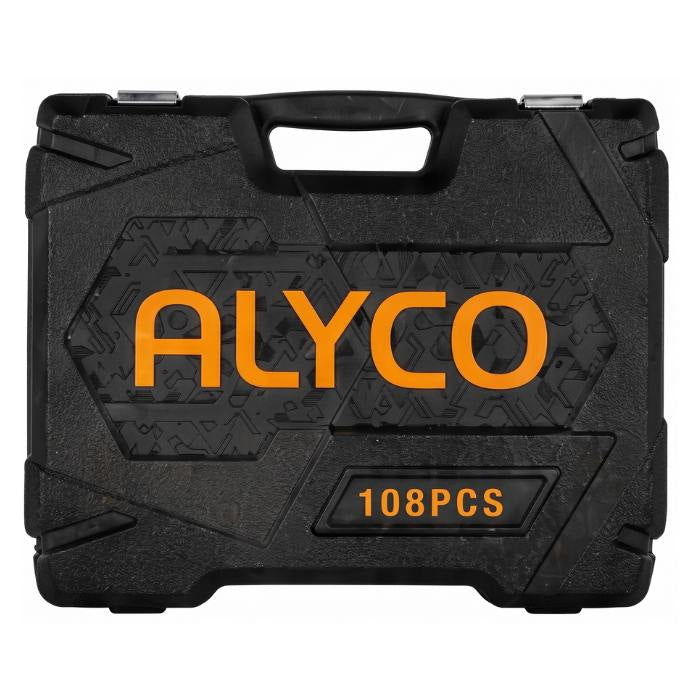 Maletín de Carraca 1/2" y 1/4" 108 Piezas | ALYCO