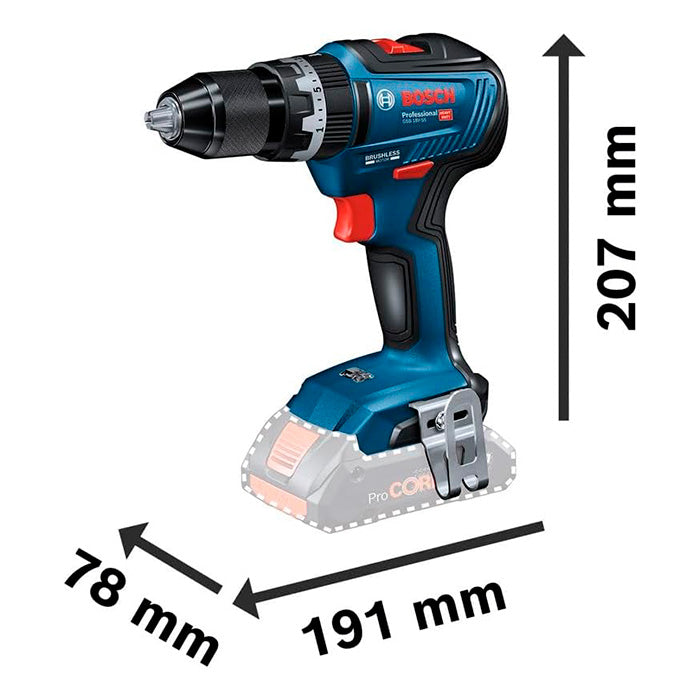 Taladro Percutor Bosch GSB 18V-55 Professional