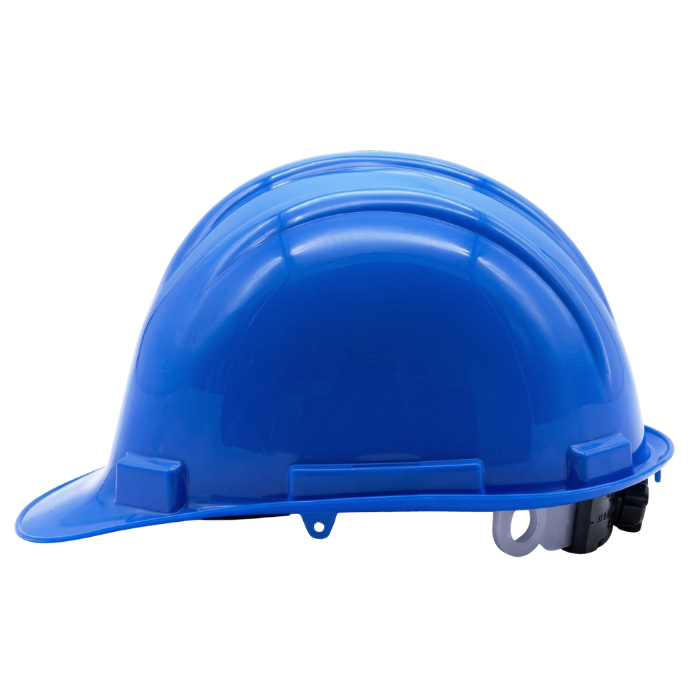Casco Protección SAFETOP SR Azul con Rosca Dorsal