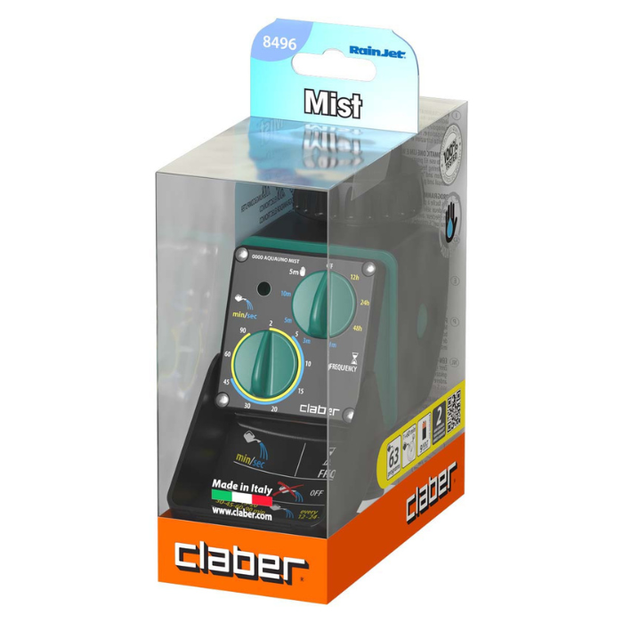 Programador Claber Aquauno Mist 8496 | Riego y Nebulización