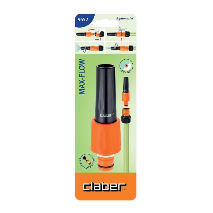 Lanza Rociadora Claber Max-Flow | Gran Caudal | Cód. 9652