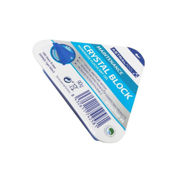 Floculante Gel Monodosis ASTRAL-39 Crystalblock