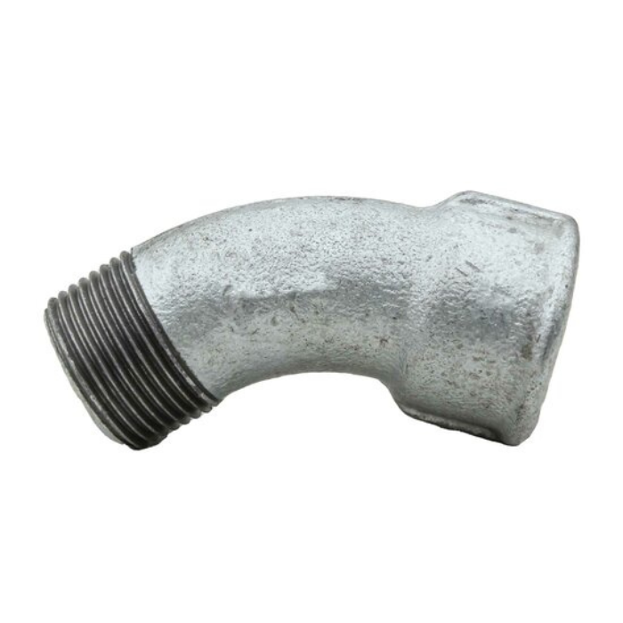 Curva 45º Galvanizada Macho-Hembra | Hierro Maleable | PN25