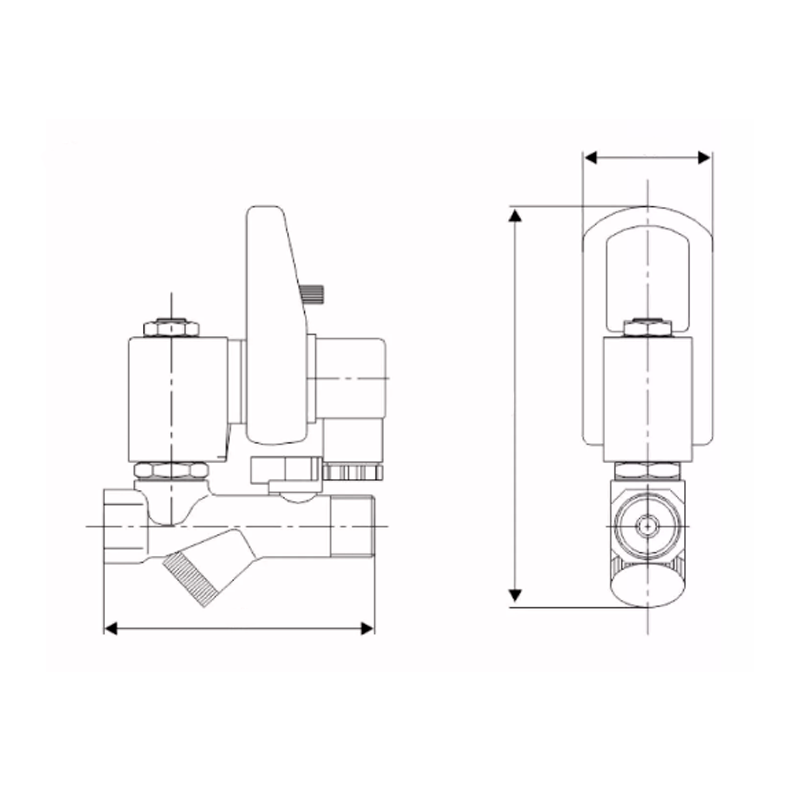 Electroválvula Descarga Condensados ALREN- 1/2" SBD-B