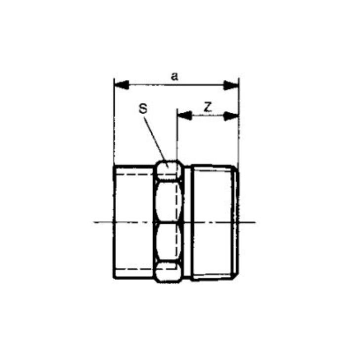 Manguito Adaptador HM Mixto para Roscar y Soldar | F-243G-CU